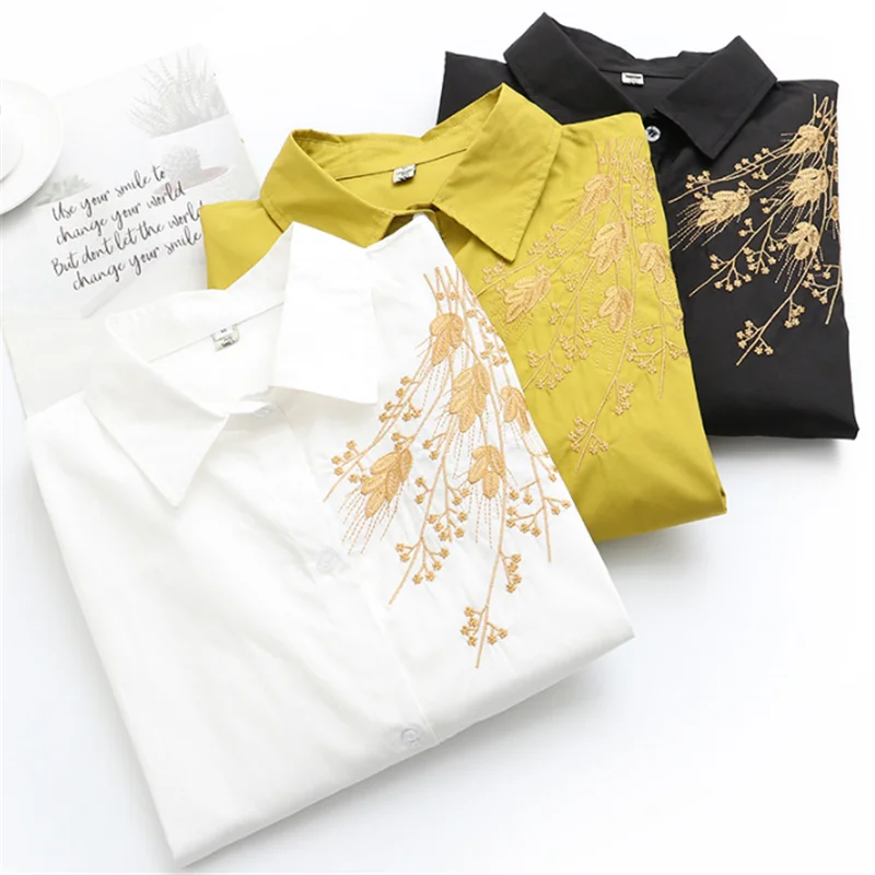 Красивая Женская рубашка большого размера для женщин на весну 2023 облегающая