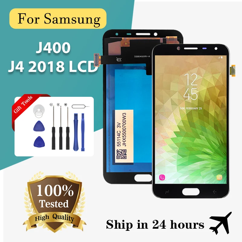 

Brand New 5.5 Inch OLED J400 Display For Samsung Galaxy J4 2018 Lcd Touch Panel Digitizer Assembly J4 J400G J400F J400M Screen