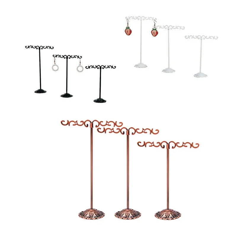 3 шт. серьги-гвоздики для ювелирных изделий вешалка ушей полка подставка