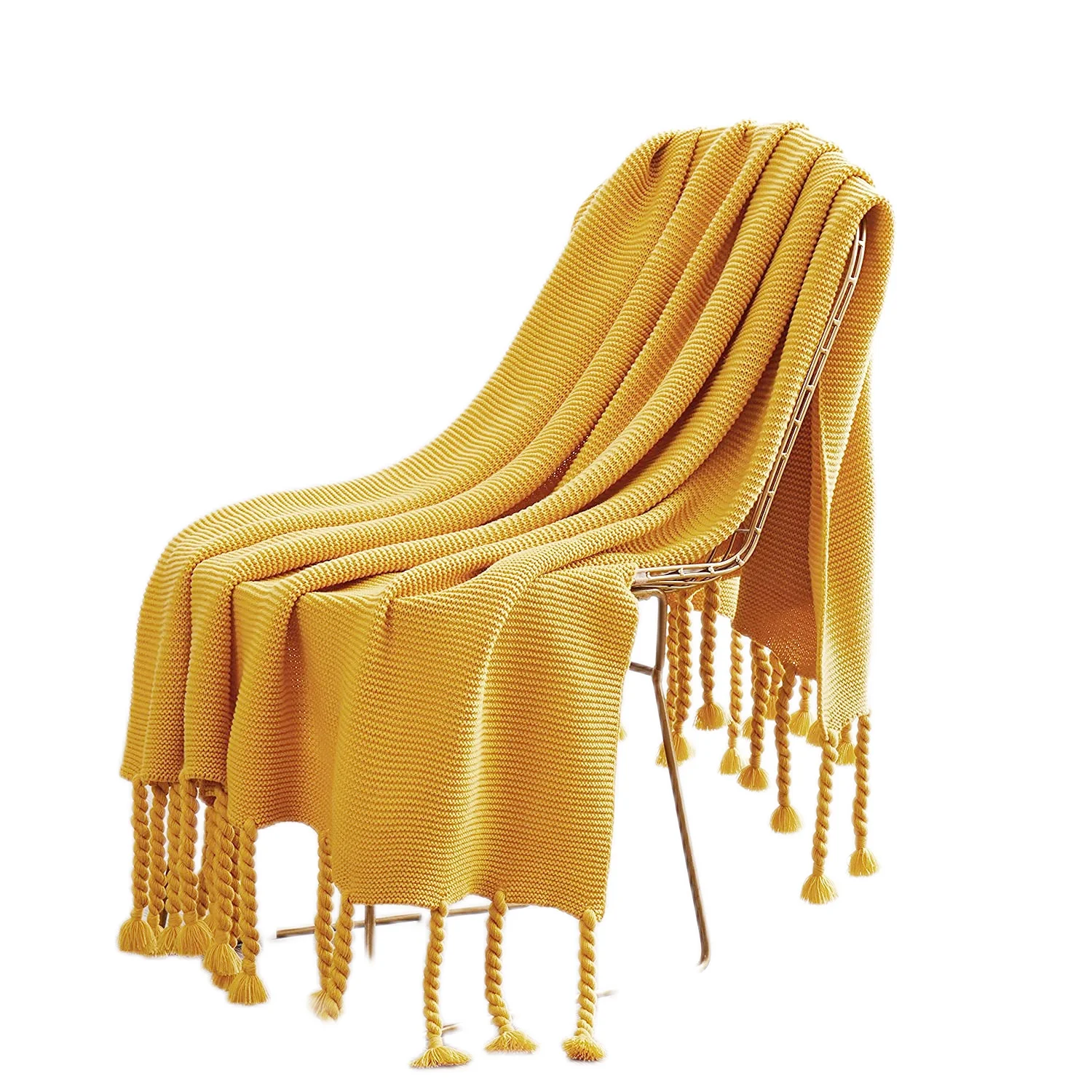 Inyahome вязаное мягкое Роскошное Одеяло диван кресло одеяла детское постельное