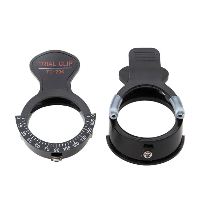 

2pcs Adjustable Trial Lens Frame Clip for Optometry in Ophthalmic Optical Shops
