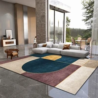 nordic style living room carpet coffee table mat large area household sofa stain resistant floor mat entry door rug customizable
