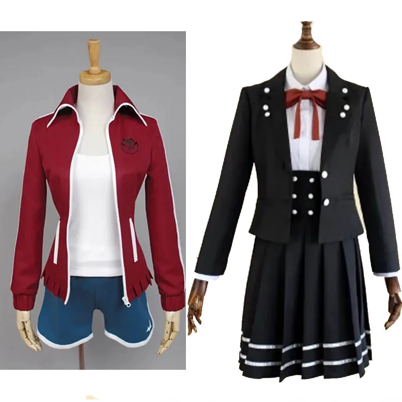 Аниме Ронпа Асахина Аой Косплей Широгане Цумуги Костюм на заказ