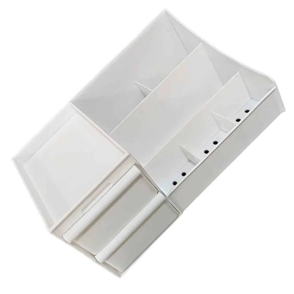 

Ящик для хранения косметики, настольный органайзер для макияжа ногтей