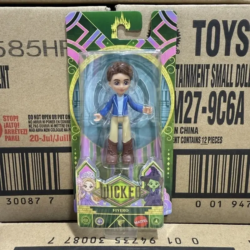 Фото Новая Барби Wicked Movie Surroundings Elphaba Glinda Surprise Ball Mini Bubble Spinning Small Doll Series слепая коробка игрушка в подарок №3