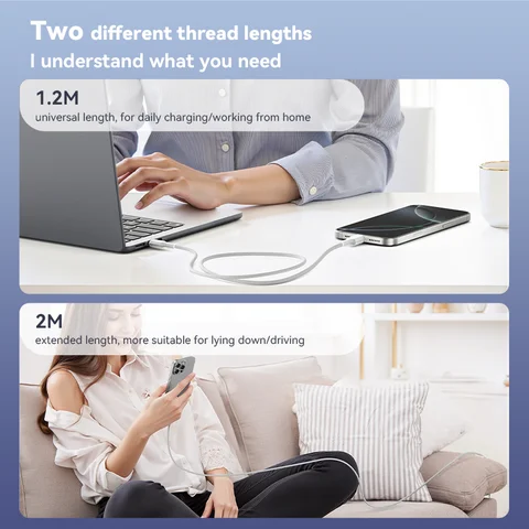 KUULAA Кабель USB C — USB Type C Кабель PD 60 Вт Шнур для быстрой зарядки USBC — Type-C Кабель для iPhone16 15 Samsung MacBook iPad Xiaomi