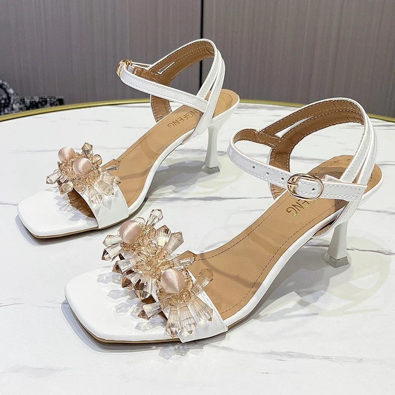 2022 Women Sandals Lady Girl Sandals Summer Women Casual Jelly Shoes Sandals Hollow Out Flats Beach Sandals High Heel Sandalias