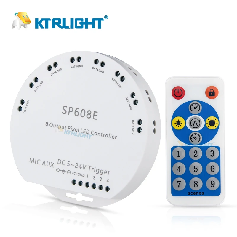 

RGB-контроллер светодиодной ленты KTRLIGHT SP608E