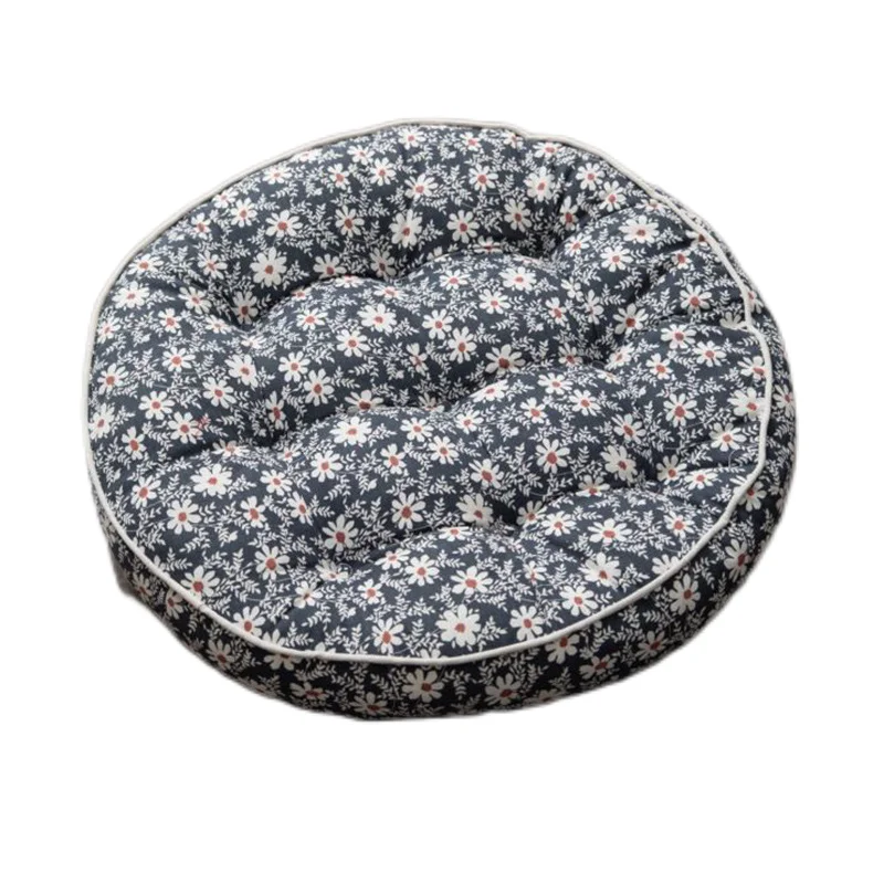 

Yoga Cushion India Seating Pad for Living Room Bedroom Boho Round Floor Pillow Thicken Soft Meditation Pillow Seat Cushion