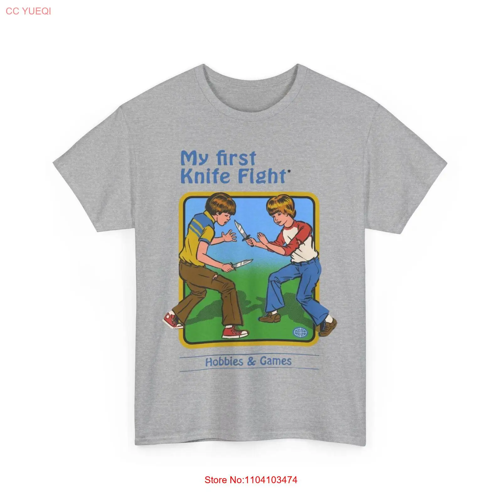 Футболка Мой первый бой ножей