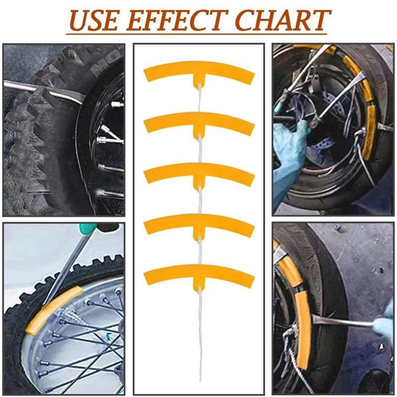 Инструмент для смены колес 6 шт. защитный обод колесный