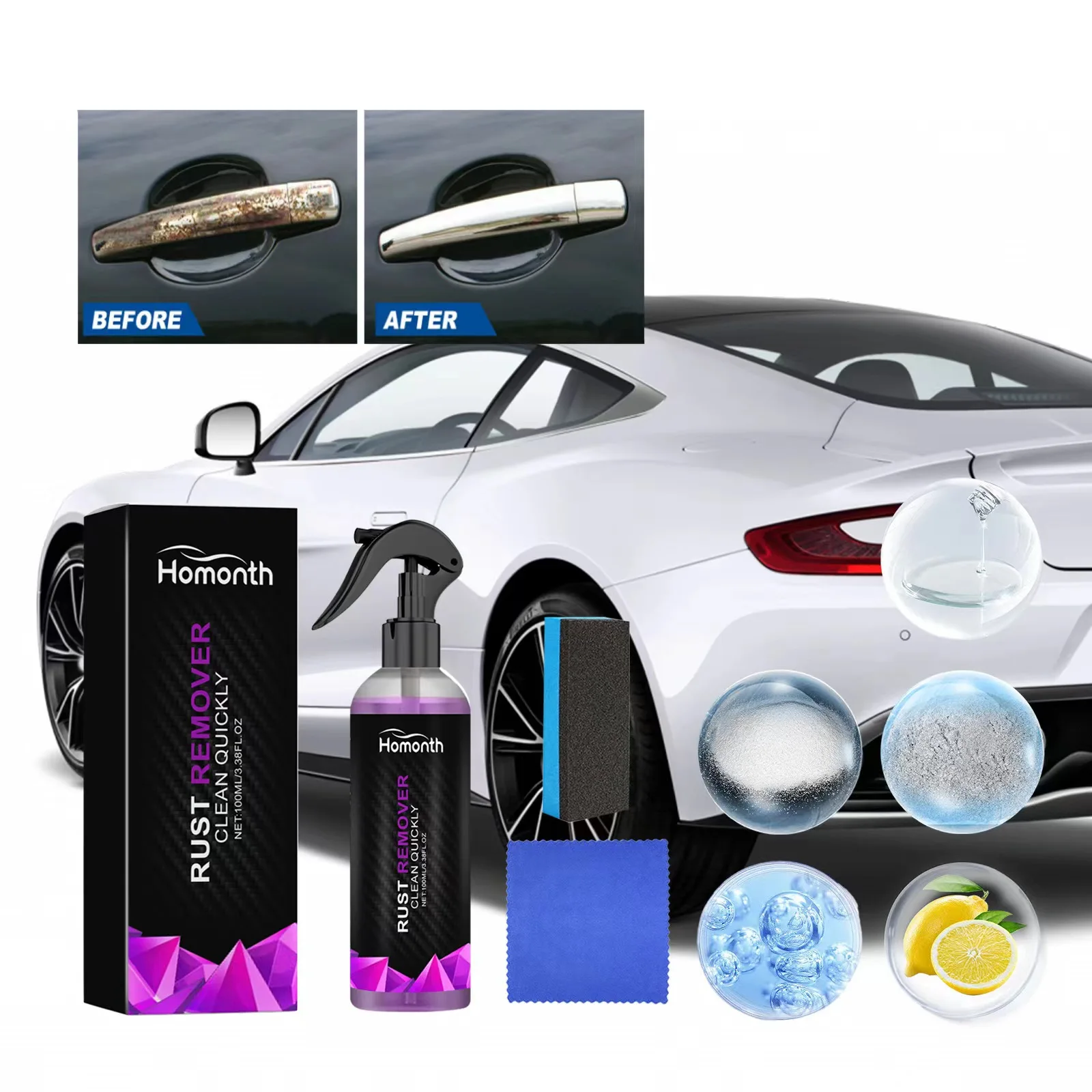 Автоматическое прочное средство для удаления ржавчины металлические детали