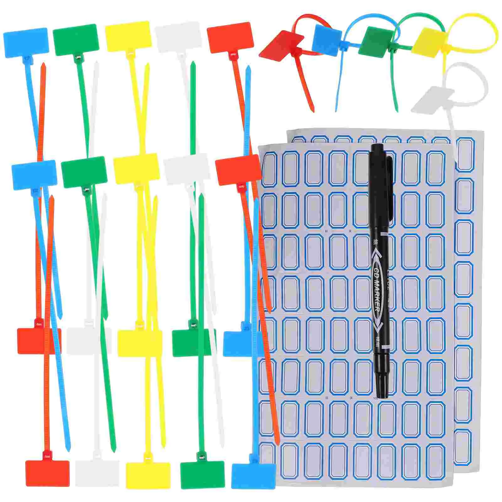 

Cord Ties Electronics Cable Label Labels Tags Wire Electrical Cords Labeling