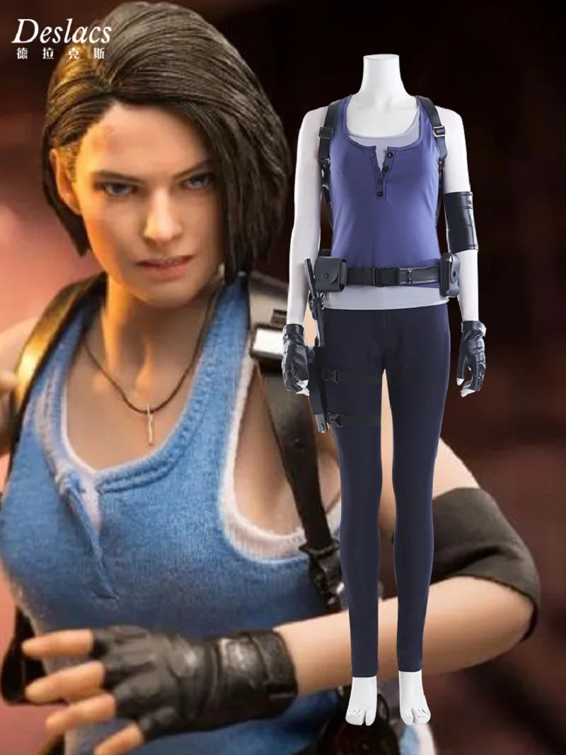 

Biochemical crisis 3 remake Jill Valentin cos game with Cosplay women's wear