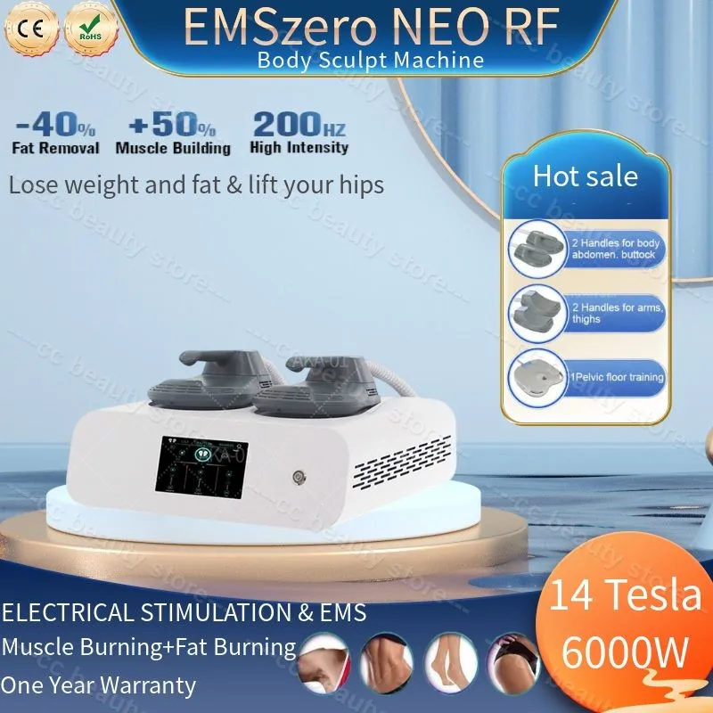 

Popular Hiemt DLS EMSLIM Neo Body Sculpting Machine 14 Tesla RF EMSzero Muscle Stimulator Ems Electronic Emslimming