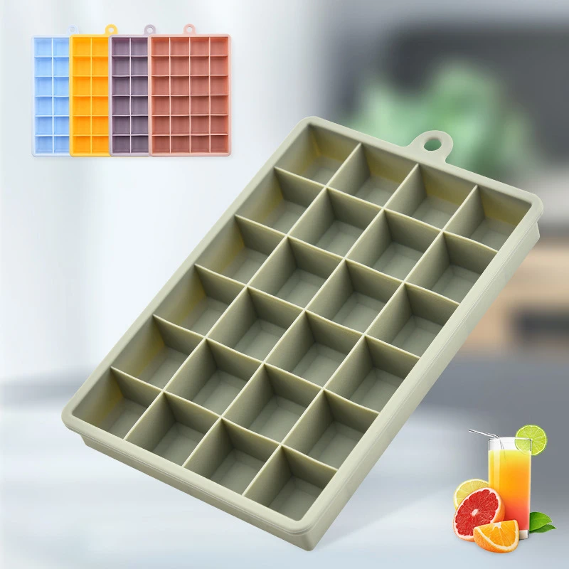 

Ice Mold Silicone Quick-frozen Easy Demoulding Large Capacity DIY Ice Making Home Kitchen Bar Mould Accessories