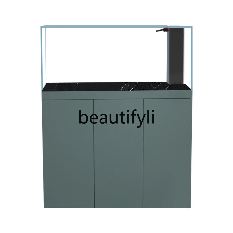 Нижний фильтр для аквариума ландшафтный ультра-белый интегрированный