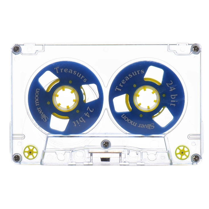 2psc  Audio Magnetic Audio Recording Cassette Tape Plastic Empty Reel To Reel Cassette(no Tape)
