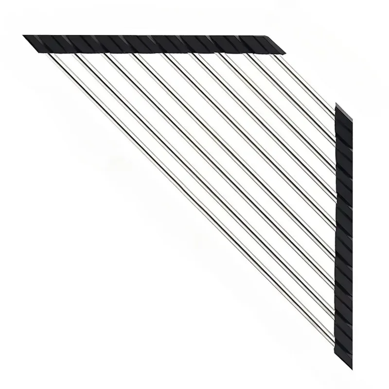 

Складная треугольная сушилка для посуды из нержавеющей стали