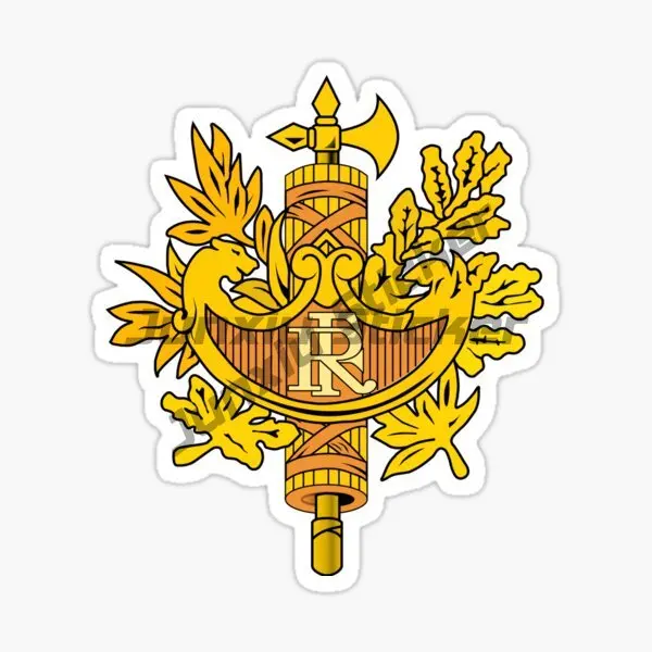 Герб Франции наклейка красивый Mayotte Vaucluse городской значок щит окклюзия царапины