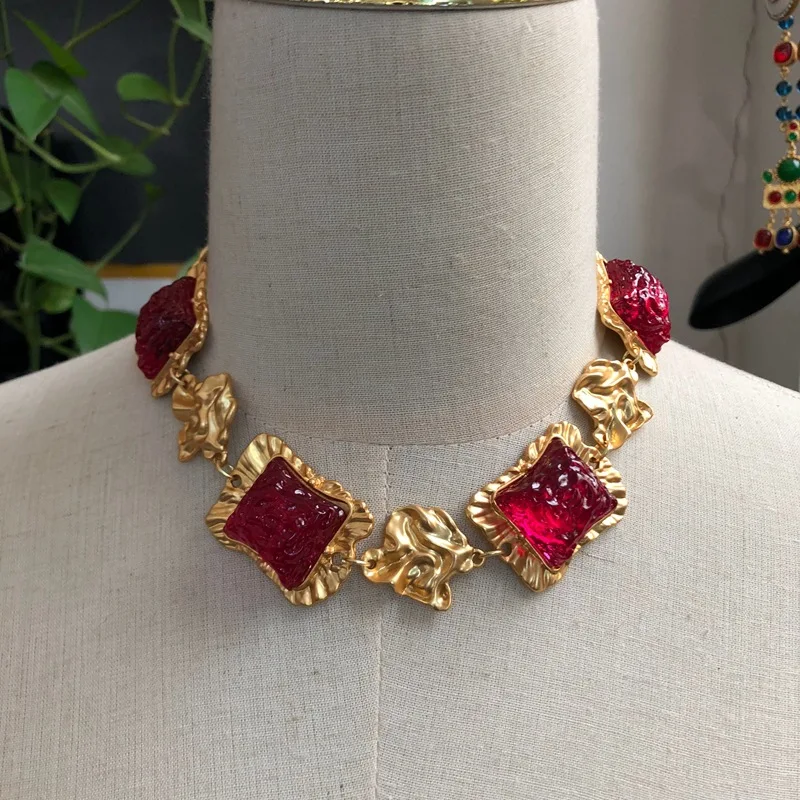 2023 НОВЫЙ Средневековый Западный эффект лавы нерегулярный красный желеобразный