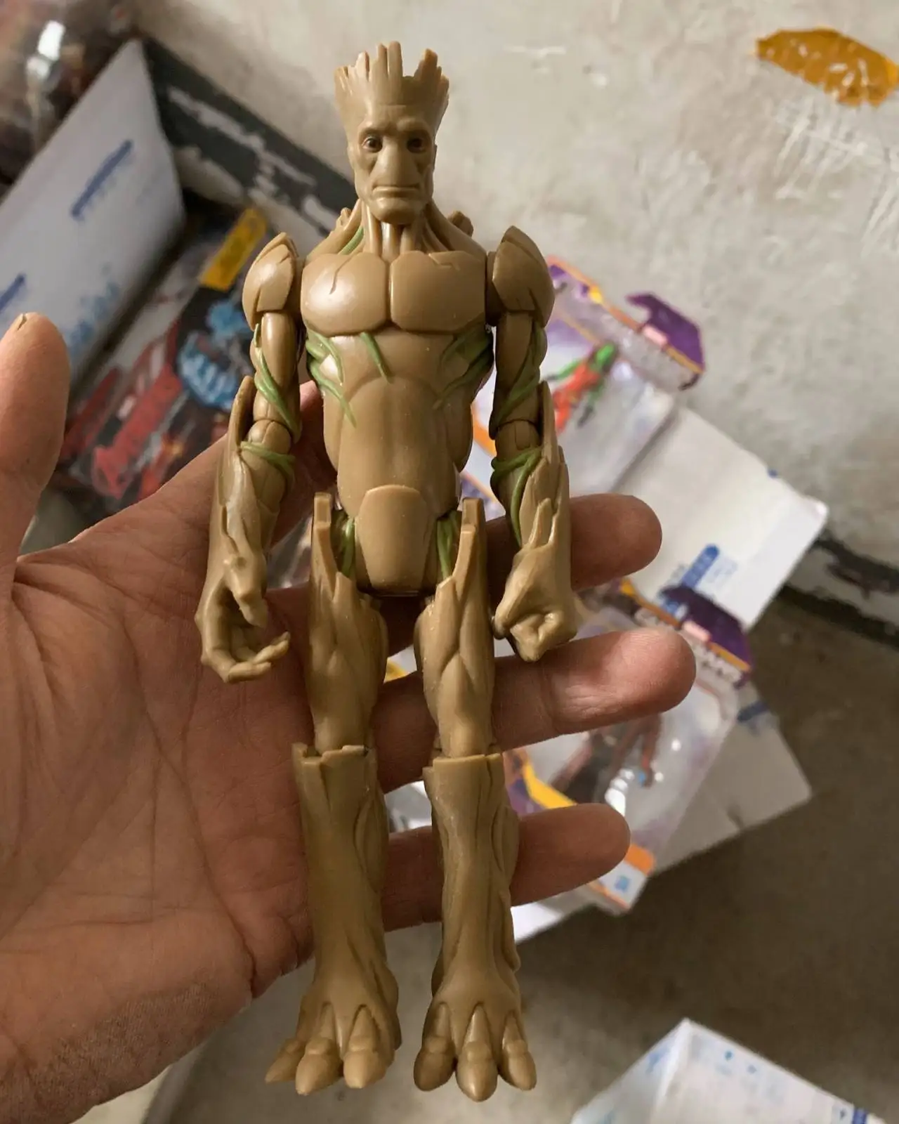 Genuine Marvel Guardians of The Galaxy Star-Lord Gamora Rocket Racoon Groot 3.75 Inch Joint Movable Model |