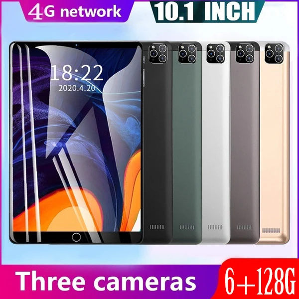 

New Android 9.0 Tablet PC Octa-core 10.1 Inch Tablet Core 6GB RAM 128GB ROM WIFI Mirror Screen Tablets Kids Tablet