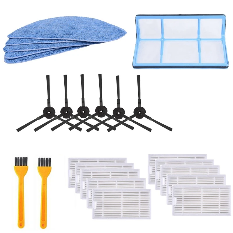 

Vacuum Robot Cleaner Parts Side Brush Primary Dust Filter Mop Hepa Filter For Ilife V5 V5S V3 V3S V5pro V50 V55 X5 V5S