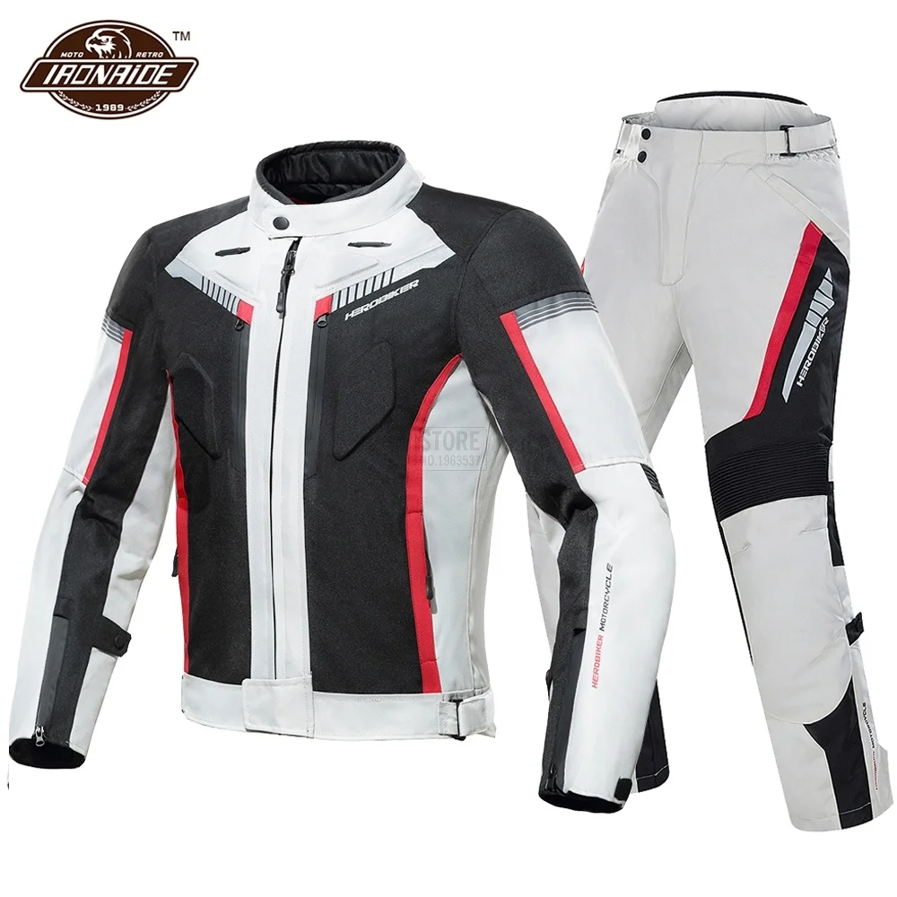 

Мотоциклетный костюм LYSCHY, летняя мотоциклетная Водонепроницаемая Защитная куртка для мотокросса