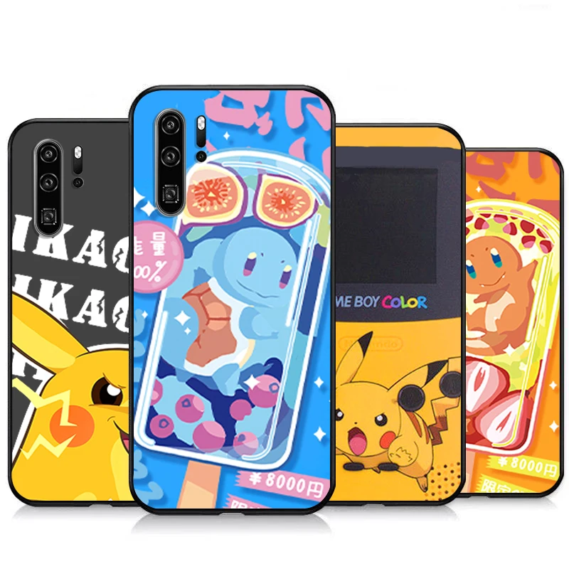 

Pokemon Pikachu Phone Cases For Huawei Honor P Smart Z P Smart 2019 P Smart 2020 P20 P20 Lite P20 Pro Back Cover Soft TPU Funda