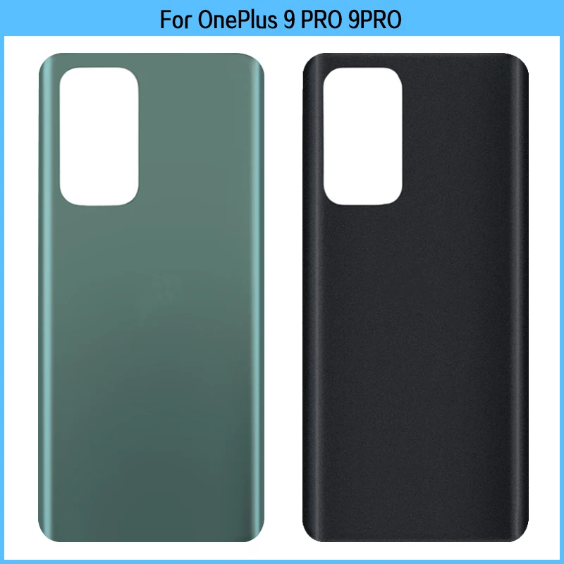 

New AAA Quality For OnePlus 9Pro Battery Back Cover 3D Glass Panel For OnePlus 9 Pro Rear Door Housing Case Adhesive Replace
