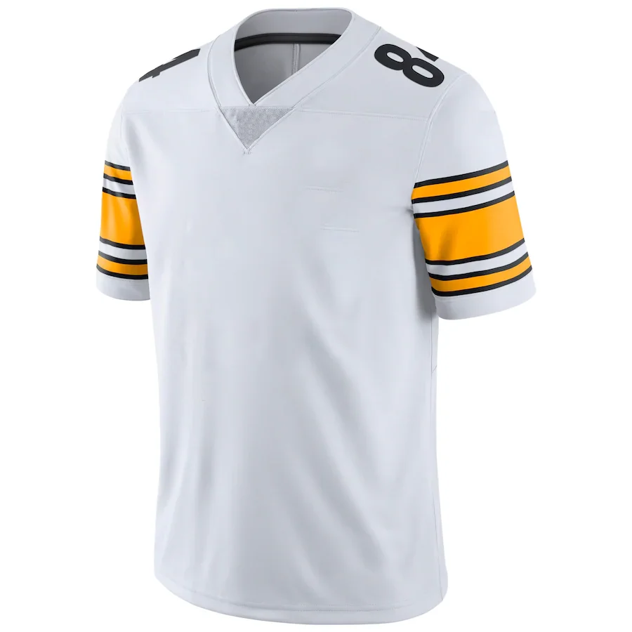

2022 Steelers Мужские Поклонники Регби Джерси спортивные Поклонники одежда Джеймс Коннер Trubisky Американский футбол Питтсбург Джерси сшитые