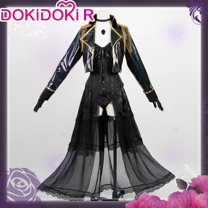 

Аксессуары для косплея «мой костюм» из аниме «DokiDoki-R», «Китагава Марин», военная униформа, сексуальная черная Lobelia Neo, кожа для косплея