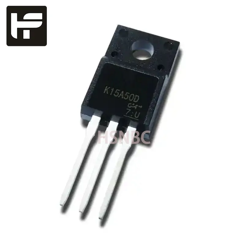 

10Pcs/Lot K15A50D TK15A50D TO-220F 15A 500V MOS Field-effect Transistor 100% Brand New Original Stock