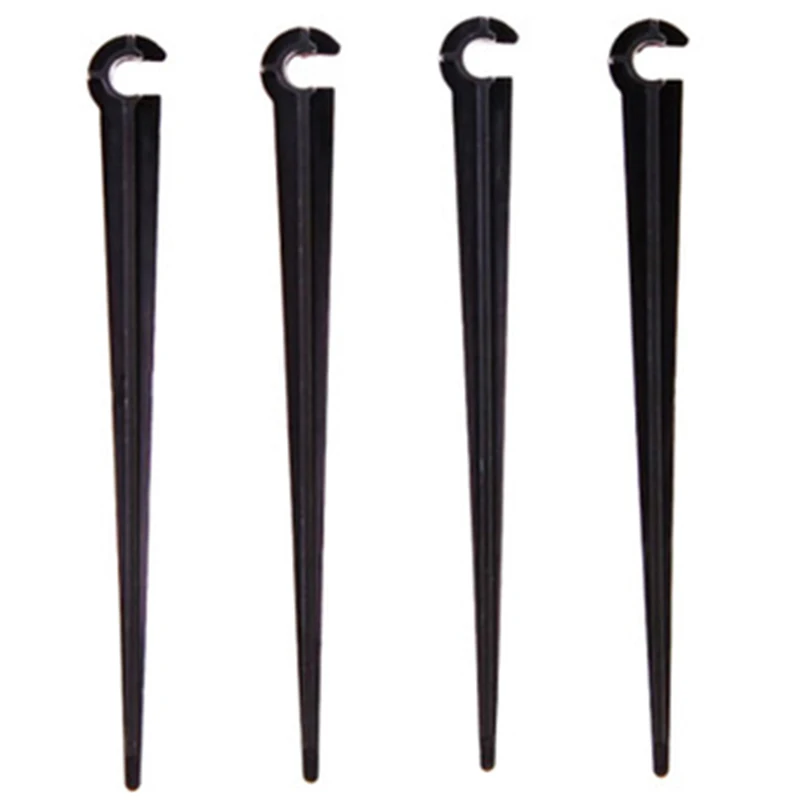 

500 Pcs Hose Holder Plastic Bracket 11Cm Used For Fixing The 4 / 7Mm Drip Irrigation Tubing Pipe