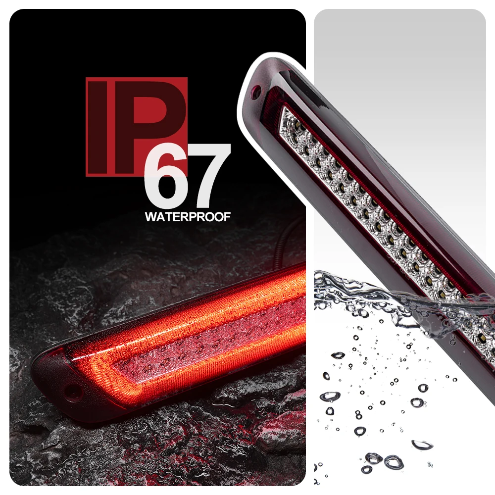 Для пикапов Chevrolet Колорадо GMC Каньон 2004-2012 задний светодиодный центральный