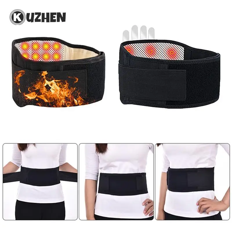 

Самонагревающийся поддерживающий Поясничный пояс бинт турмалин для магнитной терапии Поясничный пояс поддерживающий пояс для спины Поясн...