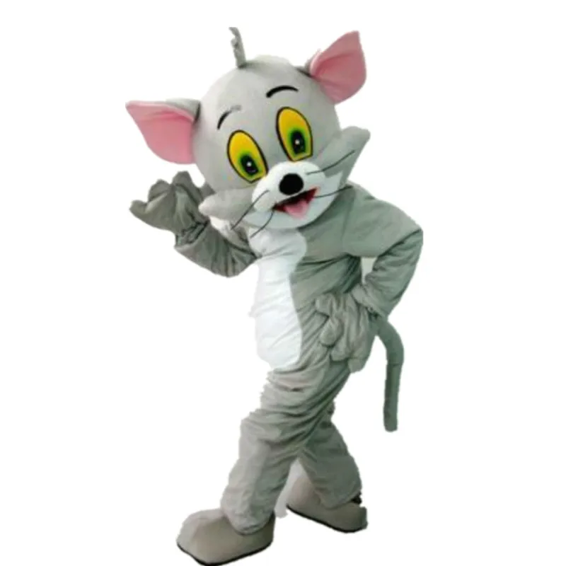Костюм-талисман в виде мультяшного кота на Хэллоуин костюмы животных для