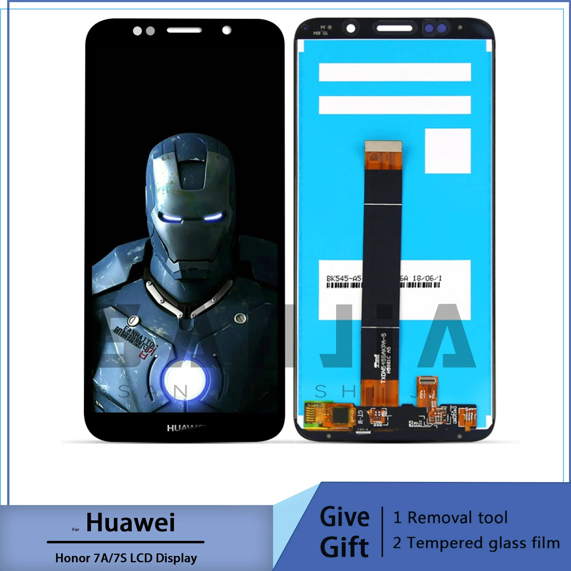 Оригинальный ЖК-дисплей, сенсорный дисплей для телефона honor 7a, 5,45 дюймов