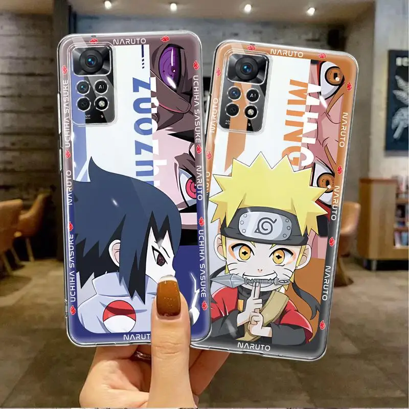 

Naruto Japan Anime Sasuke Minato Capa For Xiaomi Redmi 9 9C 9A 10C 12C 9T K40 Pro Redmi9 Cover Case