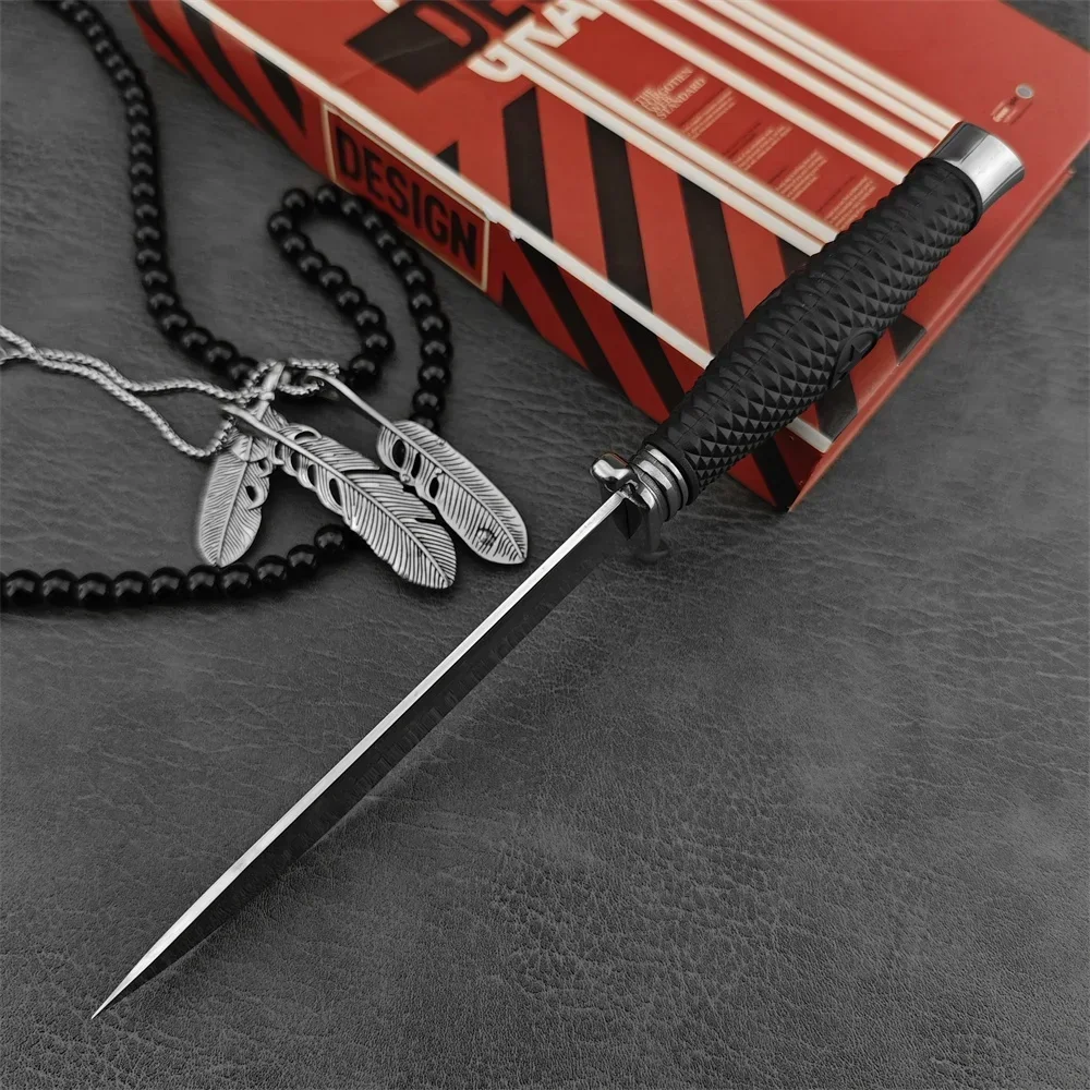 Тактический Боевой Нож С Фиксированным Лезвием В Стиле NKVD Военный Дизайн 440C