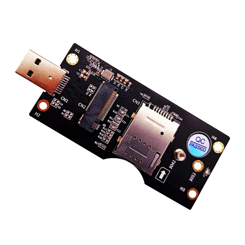 

NGFF M.2 Key B To USB 3.0 Adapter Expansion Card With SIM 8Pin Card Slot For WWAN/LTE 3G/4G/5G Module