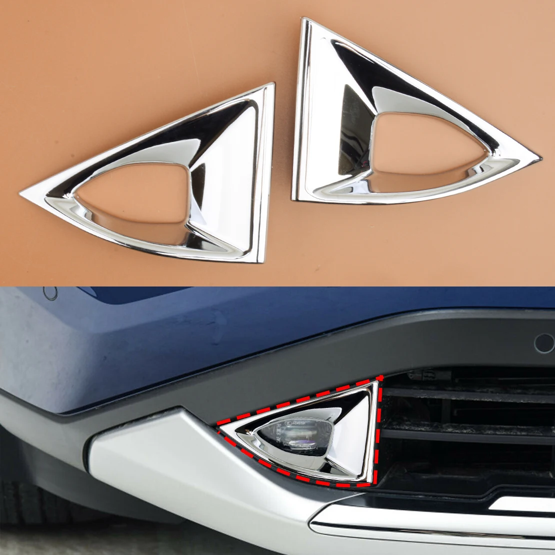 

1 пара, насветильник ДКИ на передние левые и правые Противотуманные фары для Nissan Rogue 2021 2022