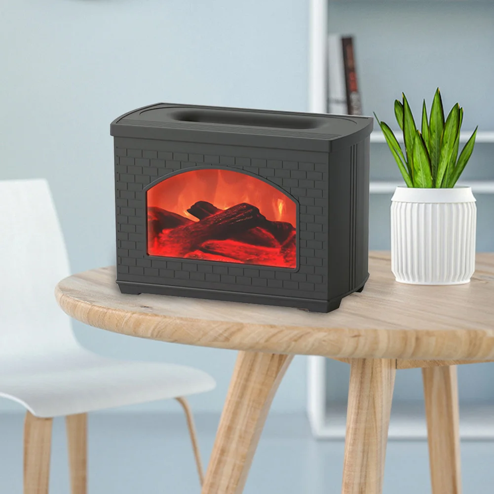 

Simulated Fireplace Essential Oil Diffusers Moisturize Skin Fragrance Diffuser Relieve Fatigue Safety Tools for Home Office Yoga