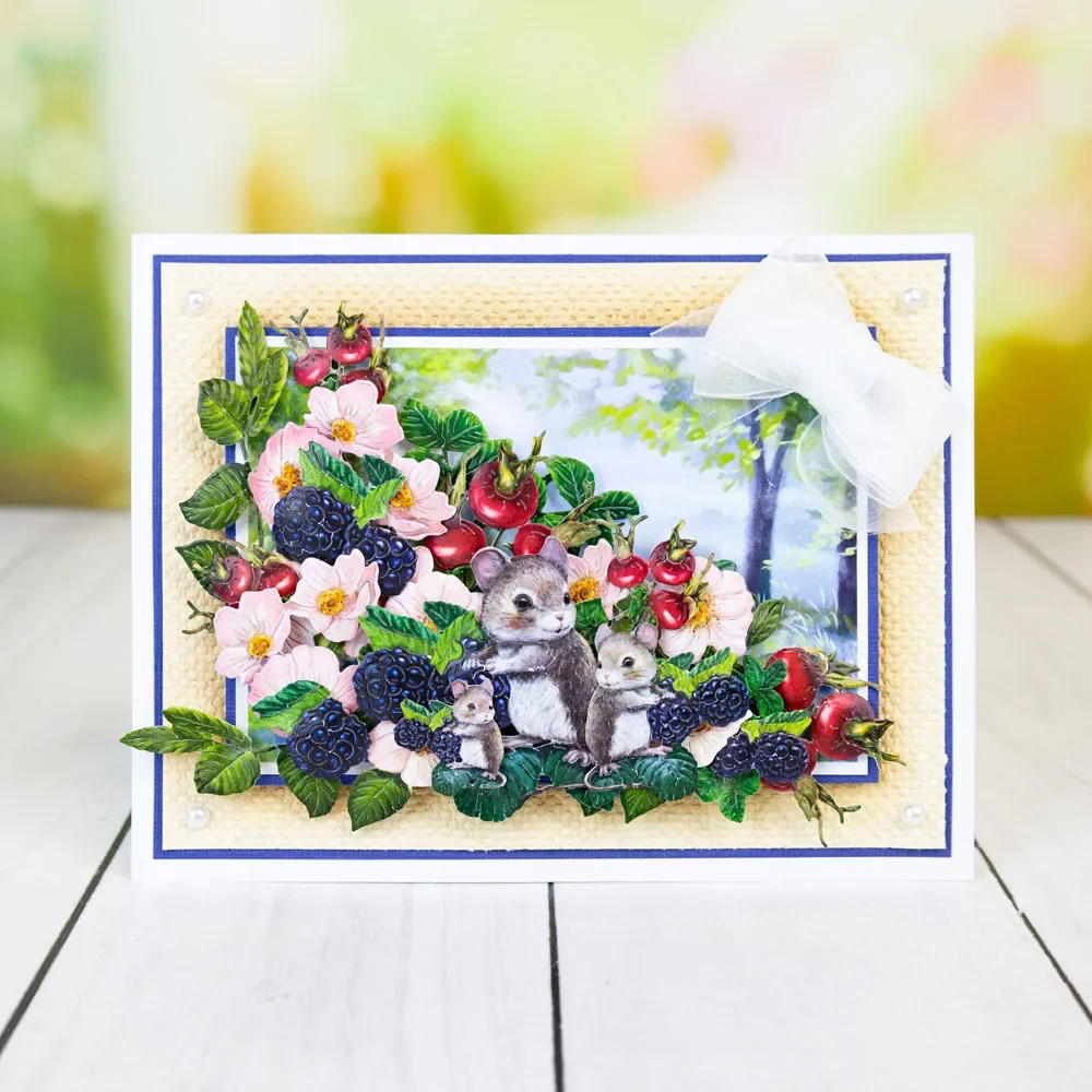 Животное птица металл Амелия цветы перья вырубные штампы силиконовые трафарет