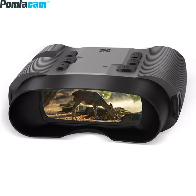 BNV21 Binoculars Infrared Night Vision Device 5X Optical Zoom 3” Screen Binoculars 200m~500m for Outdoor Hunting Activities BNV21 Binoculars Infrared Night Vision Device 5X Optical Zoom 3” Screen Binoculars 200m~500m for Outdoor Hunting Activities