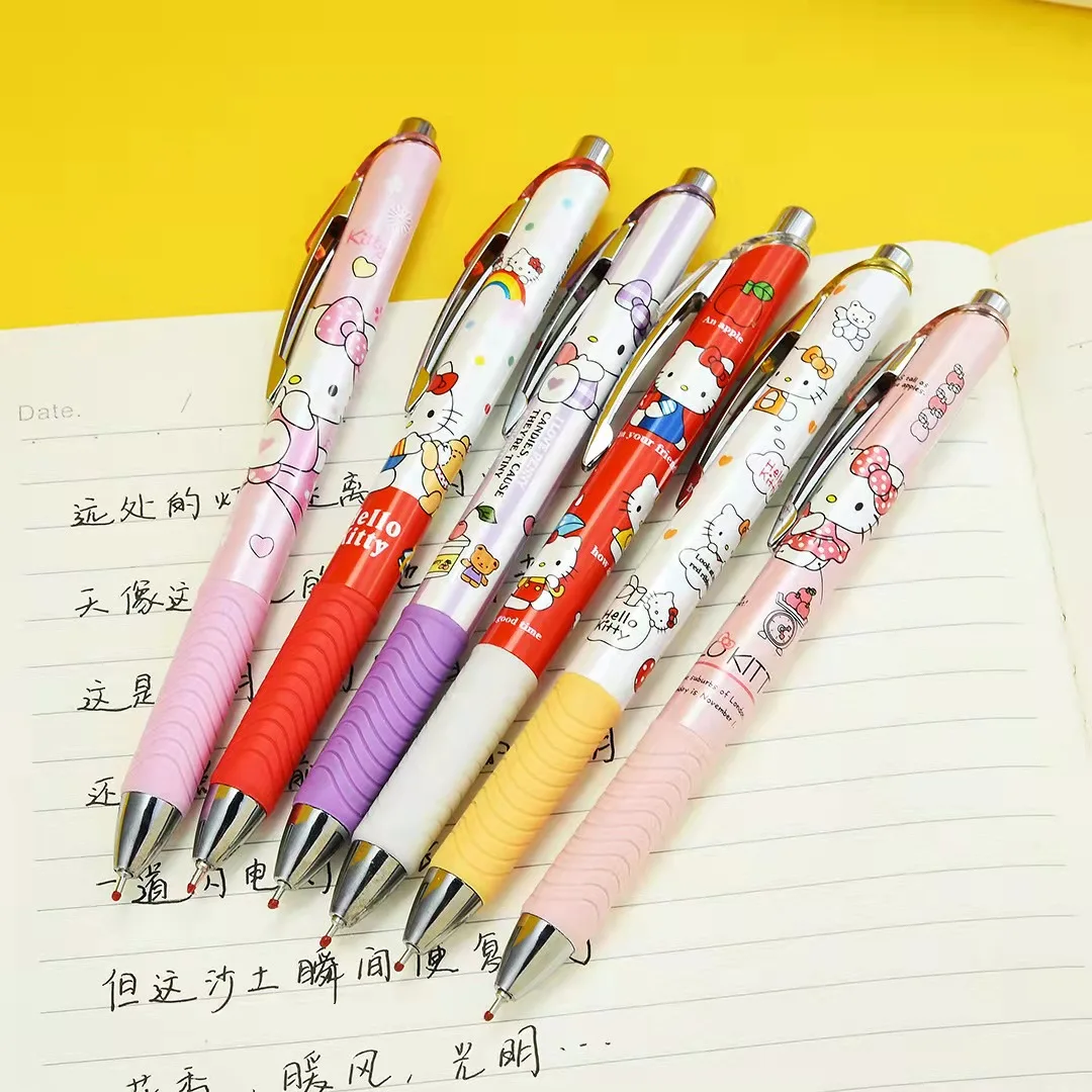 

New Cartoon Design Animation Co-Name Limited Electroplating ST0.5 Primary And Secondary School Black Press Neuter Pen Student Of