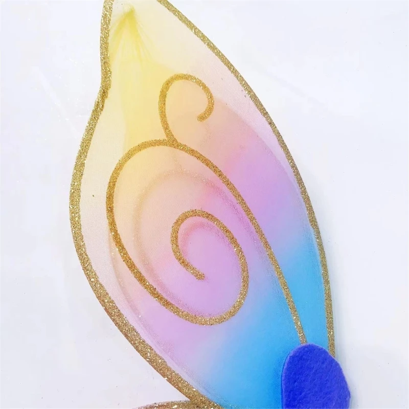 Костюмы принцессы феи для девочек комплект с крыльями бабочки и волшебная