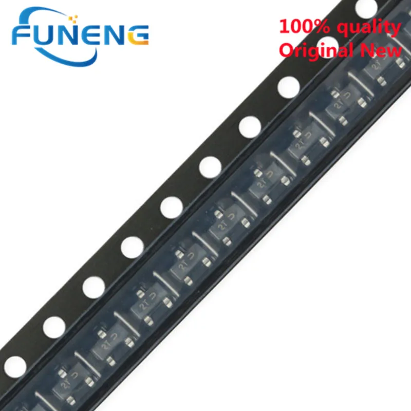 100 шт./лот MMBT4403 MMBT4403LT1G 2T SOT23 MMBT4403LT1 2N4403 600mA 40V SOT-23 PNP SMD транзистор новый и