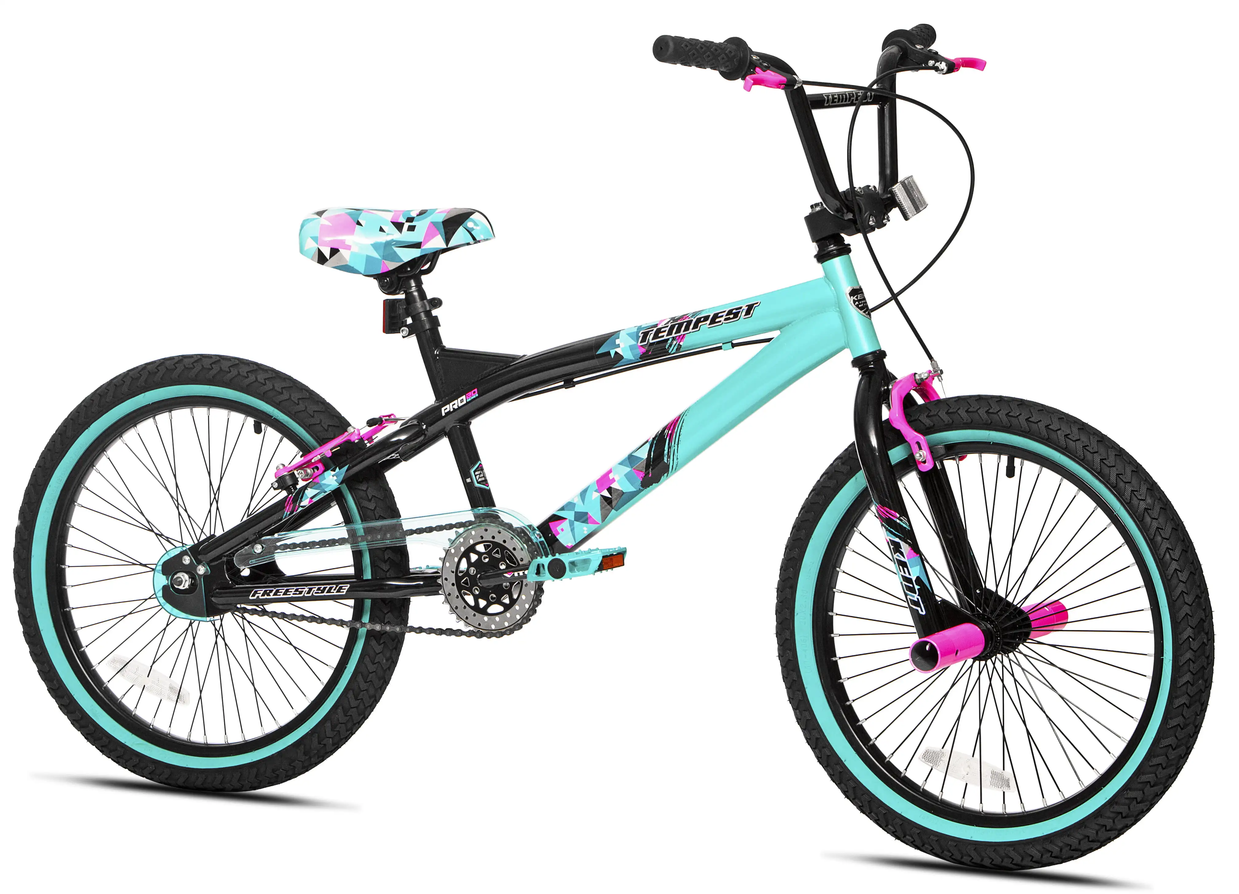 

20" Girl's Tempest Bicycles, Black/Aqua